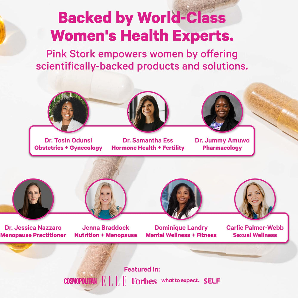 Pink Stork Total Women's Multivitamin capsule in dosage for one-per-day use
