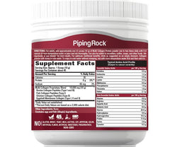 Piping Rock unflavored collagen powder dissolves in coffee without altering taste.