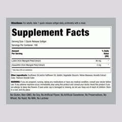 Piping Rock softgels close-up showing quick-release design for easy daily use.