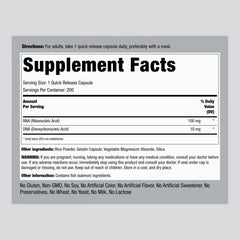Piping Rock RNA DNA capsules close-up highlighting quick-release design.