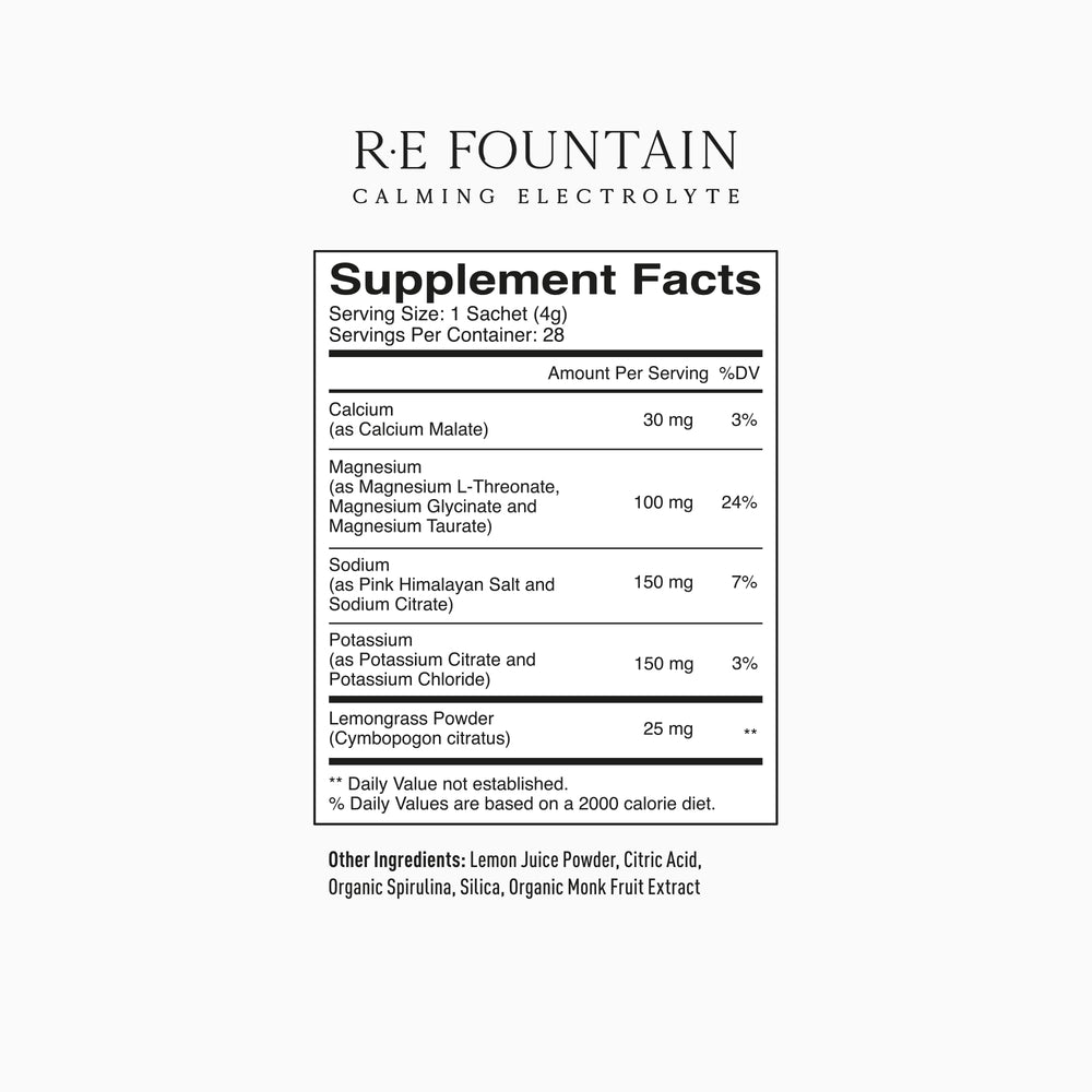 PIQUE RE Fountain magnesium-forms bioavailable mineral blend