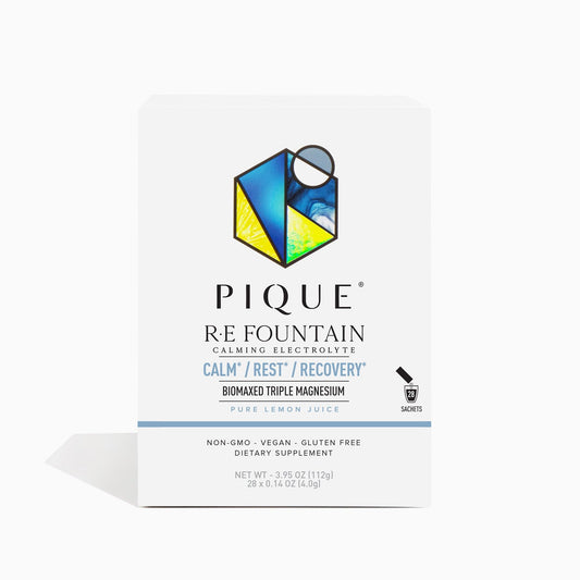 PIQUE RE Fountain packet pour on-the-go hydration for busy days