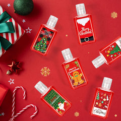 Piuaeue 1 oz travel-size sanitizer is lightweight and portable.