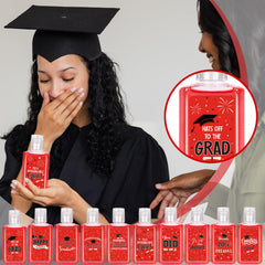 Piuaeue graduation mini hand sanitizer 50-pack packaging ready gifts for guests
