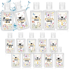 Piuaeue graduation mini sanitizer with cap design for gifts and decor