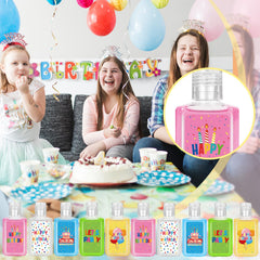 Piuaeue gift-ready mini sanitizers fit gift bags and party tables.