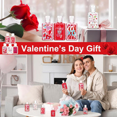 Piuaeue Valentines gift set table setup adds a thoughtful health-conscious touch