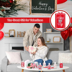 Piuaeue Valentines pocket-size hand sanitizer ideal for wallets or purses