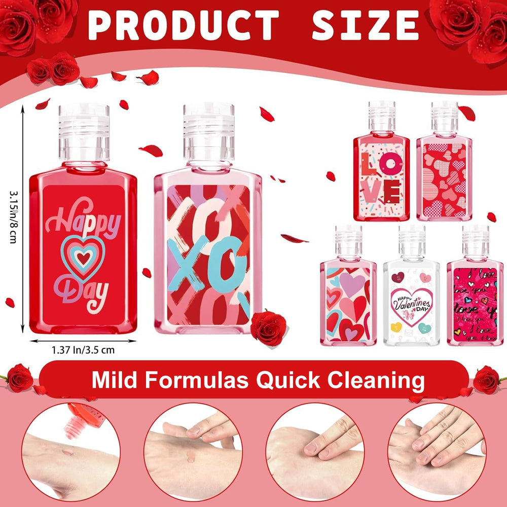 Piuaeue Valentines sticker designs featuring vibrant patterns for festive gift accents