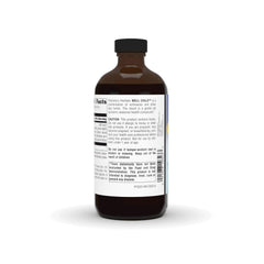 Planetary Herbals Well Child syrup dosing spoon ready for kids.