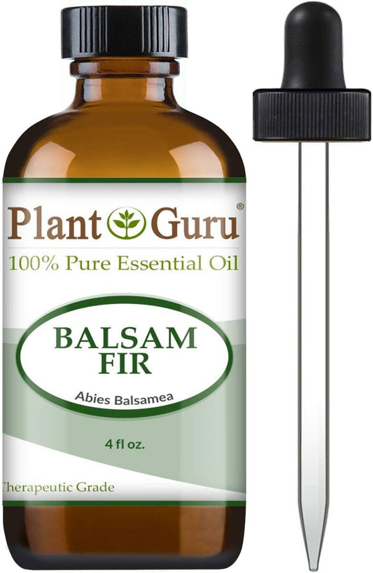 Plant Guru Balsam Fir Needle essential oil bottle for aromatic space refreshment