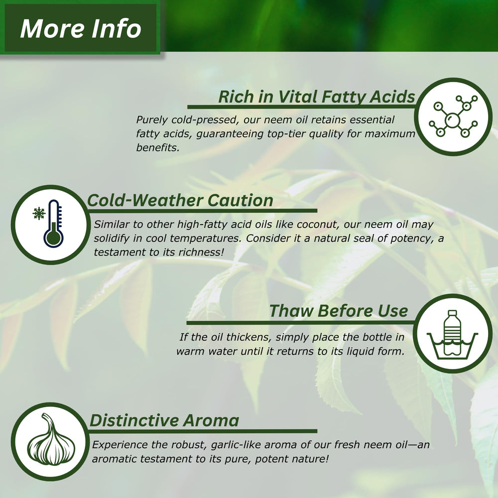 Plant Mama Neem Oil in garden setting emphasizes eco-friendly pest management and plant wellness