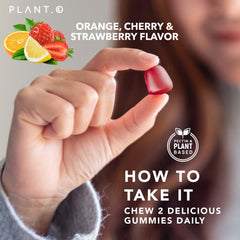 PLANT.O NUTRITION gummies manufactured in USA GMP facility ensuring quality