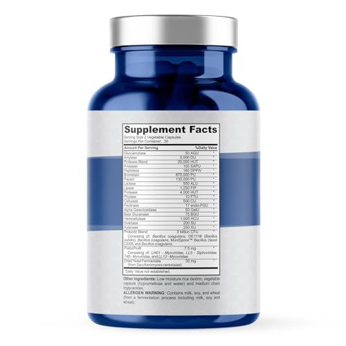 PLANT.O NUTRITION Gut Complex label back reveals ingredient transparency for informed choices