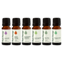Plant Therapy Breathe Easy Lavender 10ml bottle for calming aromatherapy.