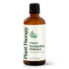 Plant Therapy Eucalyptus Globulus essential oil bottle ready for diffusion