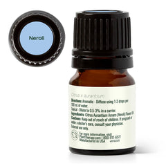 Plant Therapy Neroli oil packaging and branding for reference