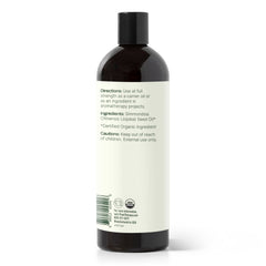 Plant Therapy Organic Golden Jojoba Oil 16 oz bottle on shelf display.