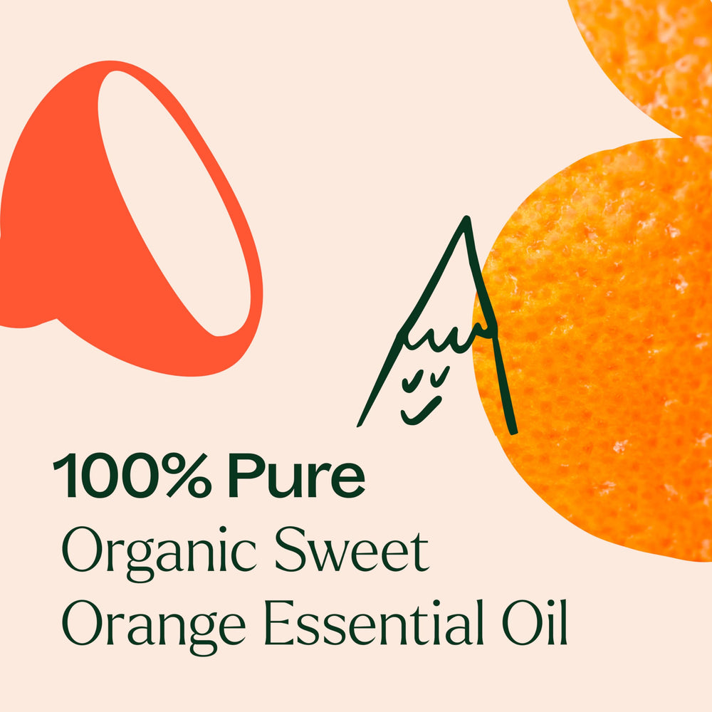 Plant Therapy Sweet Orange oil used in DIY sugar scrubs blends.