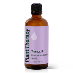 Plant Therapy Tranquil bottle-front showing a calming essential oil for mood balance