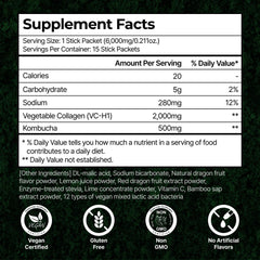 PLANT ultra-low molecular peptides packet with high absorption