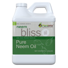Plantonix Neem Bliss bottle front, pure neem concentrate for skin and hair care.