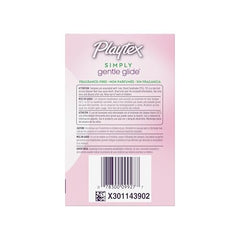 Duraclean wrapper on Playtex Gentle Glide tampons for purse-ready protection.