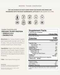 plenti organic pea protein powder bag in pantry for everyday use
