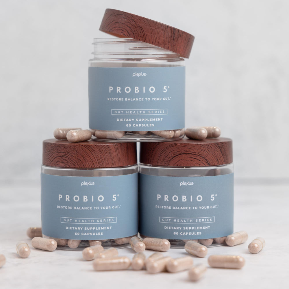 Plexus ProBio enzyme blend packaging highlighting digestion support