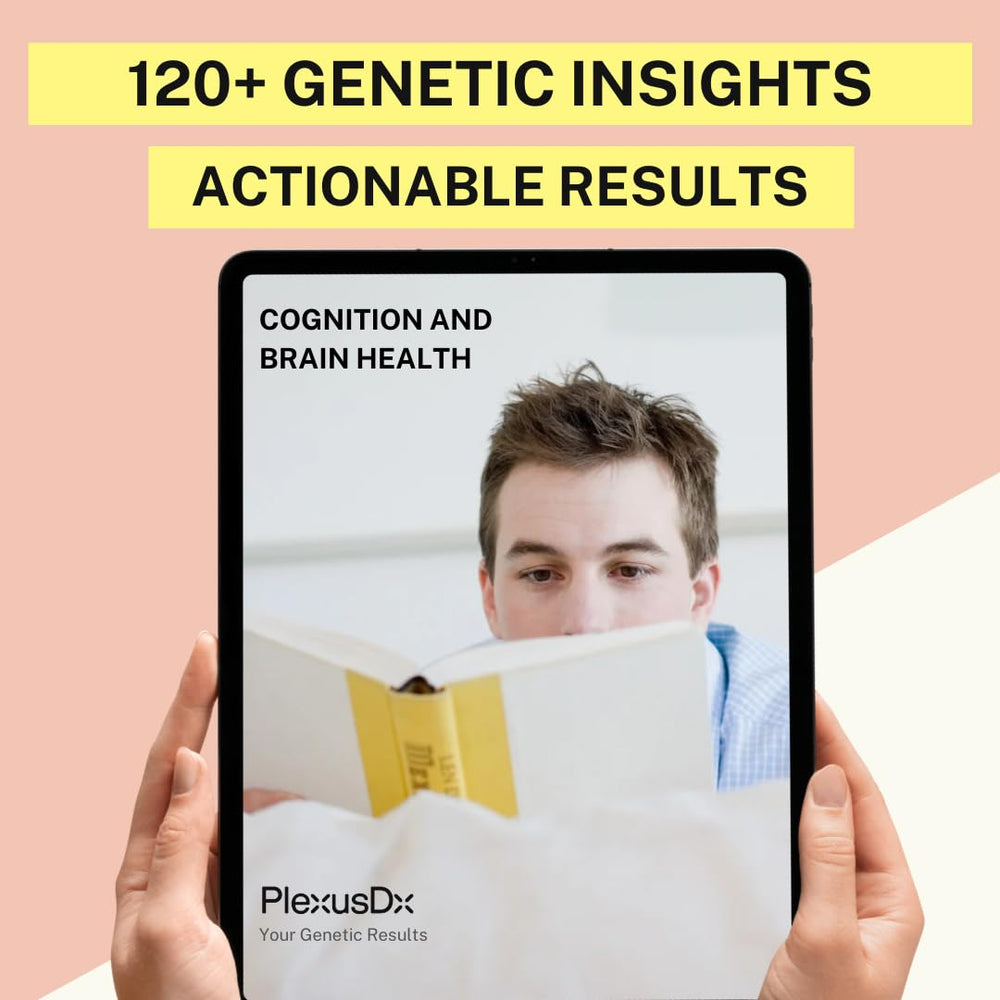 PlexusDX DNA report detailing brain fog and memory patterns for personalized wellness.