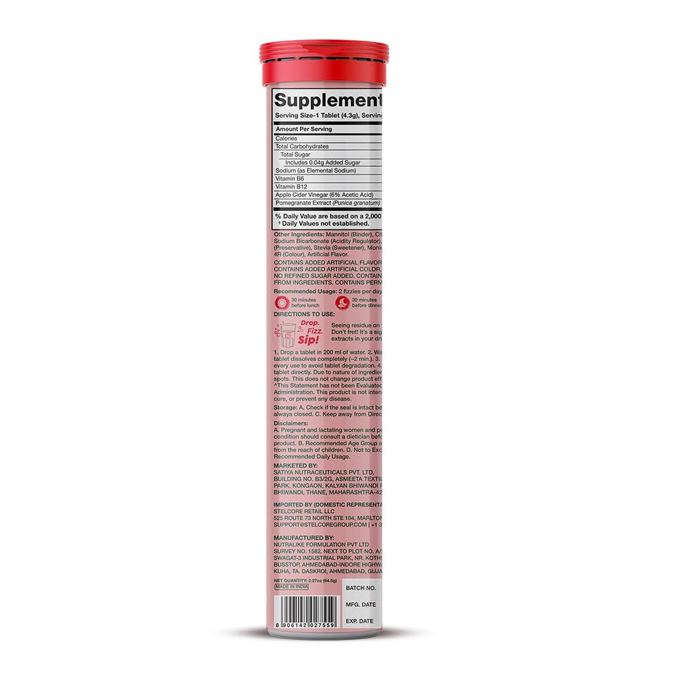 PLIX travel-pack on the go for easy daily ACV.