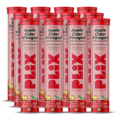 PLIX Apple Cider Vinegar tablets bottle, a flavorful daily ritual option.