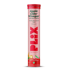 PLIX Apple Cider Vinegar tablets bottle for convenient daily wellness.