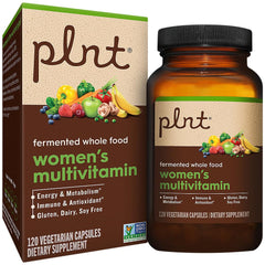 plnt womenatms multivitamin in a pantry scene for daily routine