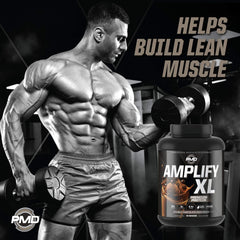 PMD Amplify XL dry mix scoop ready for a fast, convenient shake