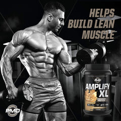PMD Amplify XL shaker with Cinnamon Toast shake ready to enjoy