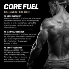 PMD Core Fuel Endurance shaker cup ready for pre-workout use and fueling.