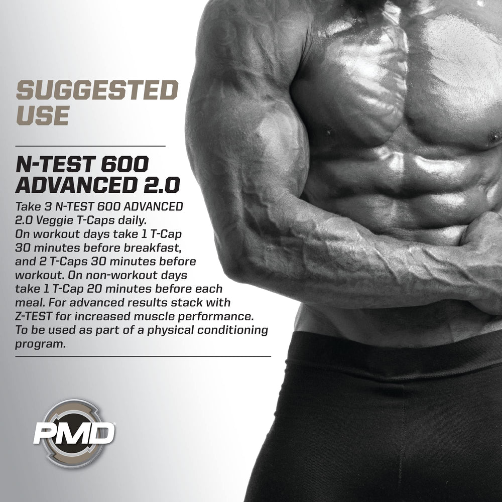 PMD N-Test 600 Advanced bottle front and label transparency
