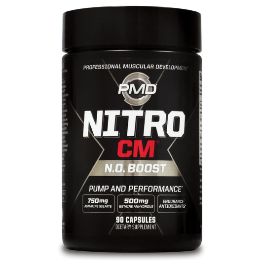 PMD Nitro CM bottle-front for quick pre-workout readiness