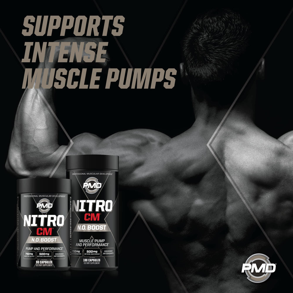 NitroCM container suggesting enhanced endurance support for long sessions.