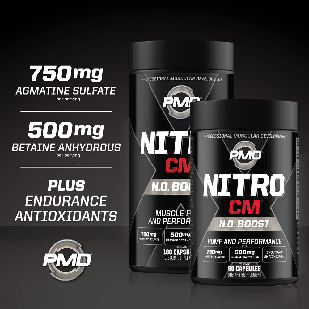 Athlete using NitroCM during a gym session for heightened pumps.