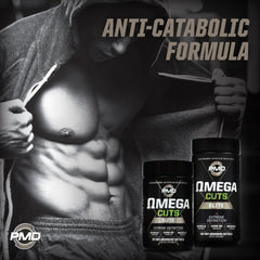 PMD Omega Cuts Elite Core 95 graphic highlights high CLA concentration