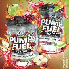 Athlete using PMD Pump Fuel ALL IN during a demanding workout for focus and endurance.
