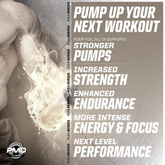 PMD Pump Fuel Insanity gym backdrop conveys momentum during training