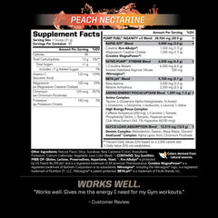 PMD Pump Fuel Ultra canister back shows transparent ingredient details