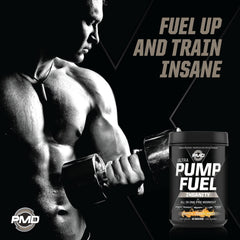PMD Pump Fuel Ultra Insanity scoop close-up indicating precise dosing