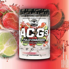 PMD ACG3 in workout scene conveys focus and energy during training