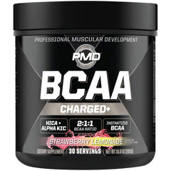 PMD Sports BCAA Charged bottle ready for training hydration.
