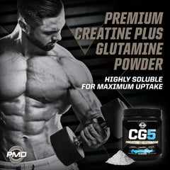 PMD Sports CG5 athlete during workout representing performance support.