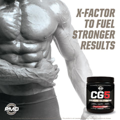 PMD Sports CG5 recovery and lean muscle support after workouts.
